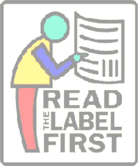 read the label first
