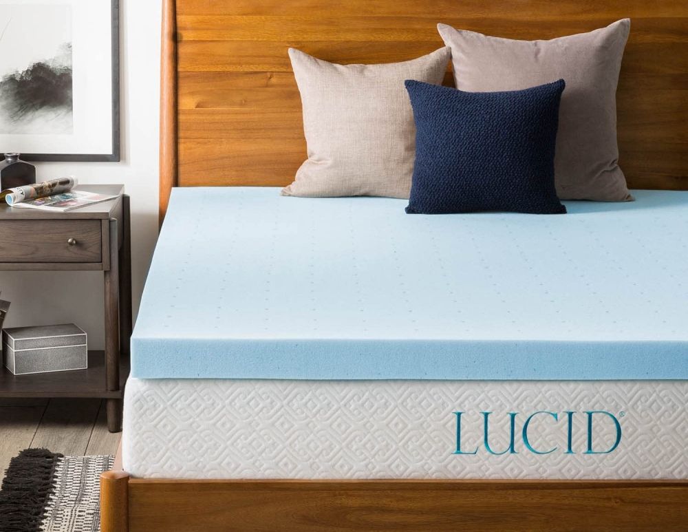 lucid mattress topper