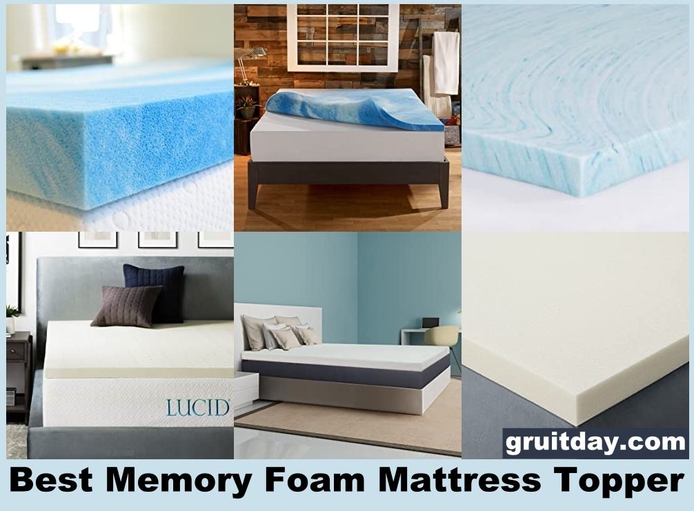 best memory foam mattress topper