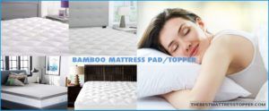 bamboo mattress pad